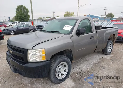 2007 Chevrolet Silverado 1500 Work Truck from USA, damaged, VIN 1GCEC14C37Z565369